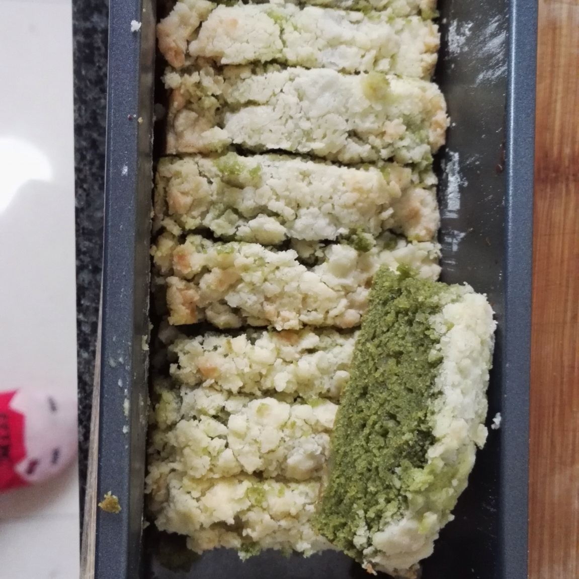 抹茶菠萝酥蛋糕