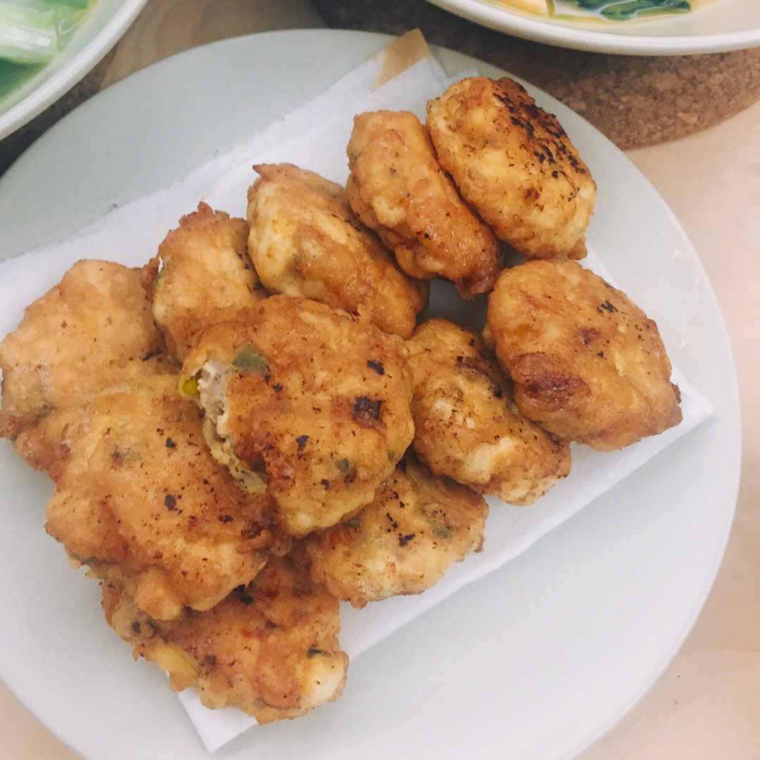 韩国料理——豆腐饼(동그랑땡)