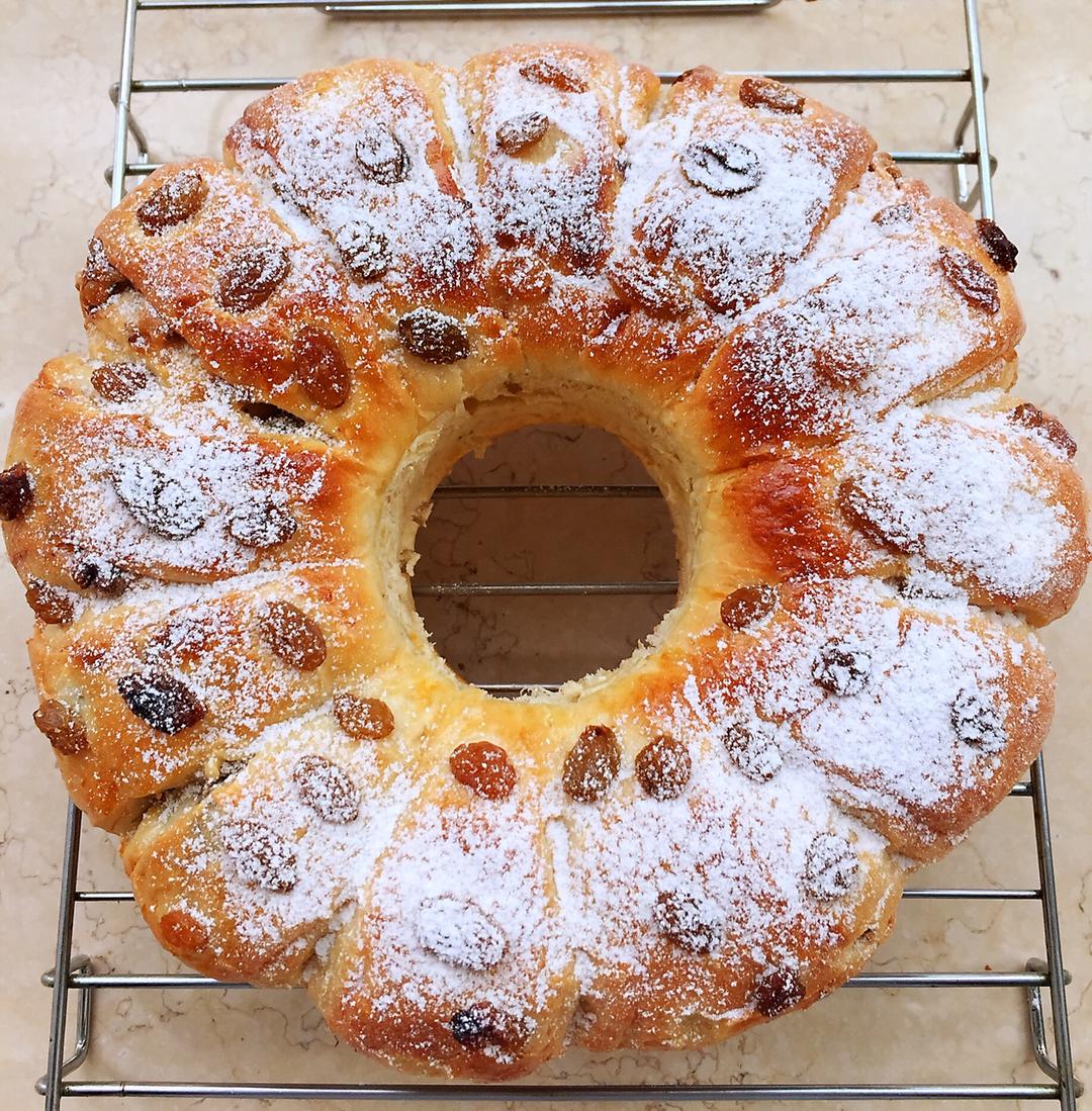 奶油乳酪核桃面包