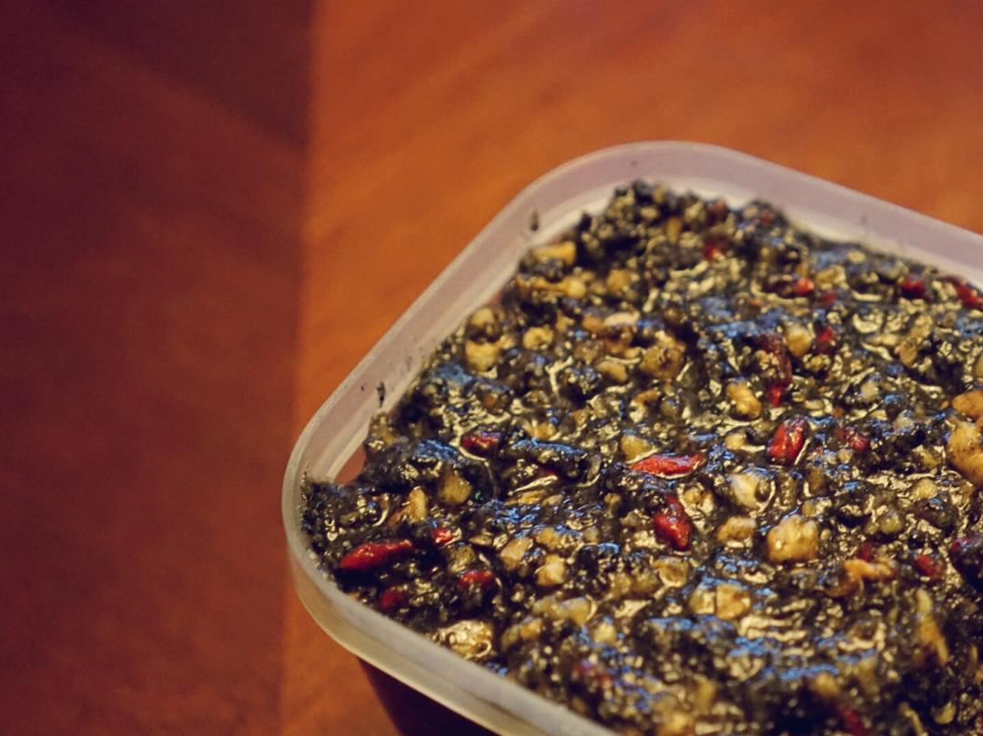 黑发养颜膏的做法