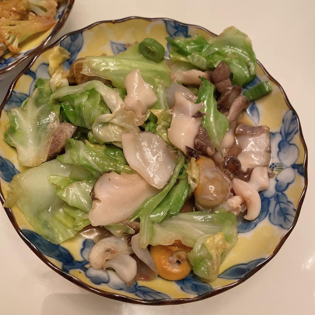 大头菜炒螺片的做法