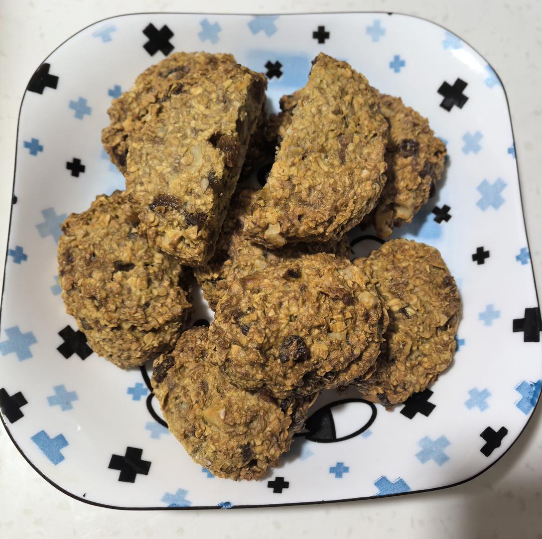 香蕉燕麦饼-空气炸锅