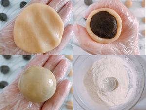 广式豆沙蛋黄月饼（步骤超详细，新手适用）的做法 步骤12