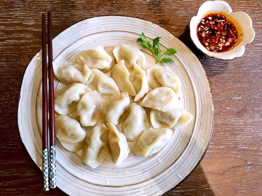 白萝卜鲜肉水饺