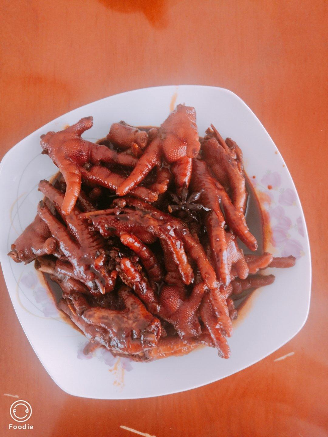 秘制红烧鸡爪