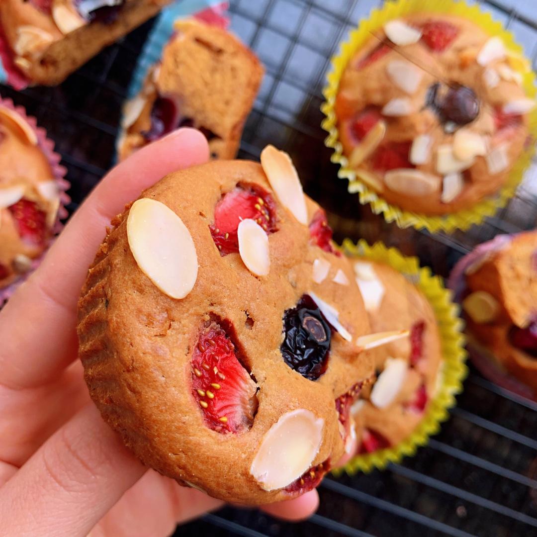 水果马芬（不甜不腻不油版）
