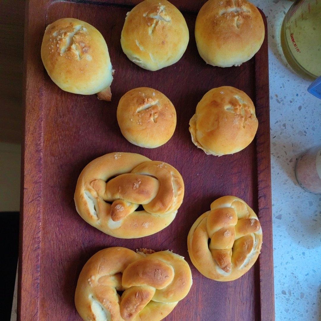 爱心德式碱水结❤️做个面包都是爱你的形状