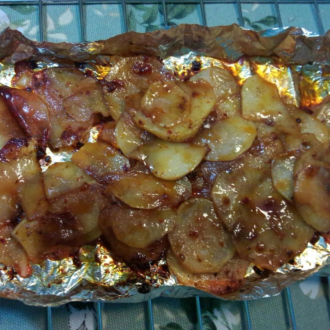 烤箱烤土豆片的做法