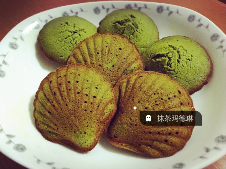抹茶玛德琳蛋糕