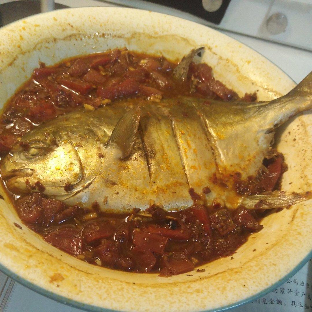 无油无盐番茄纸包鱼🐟