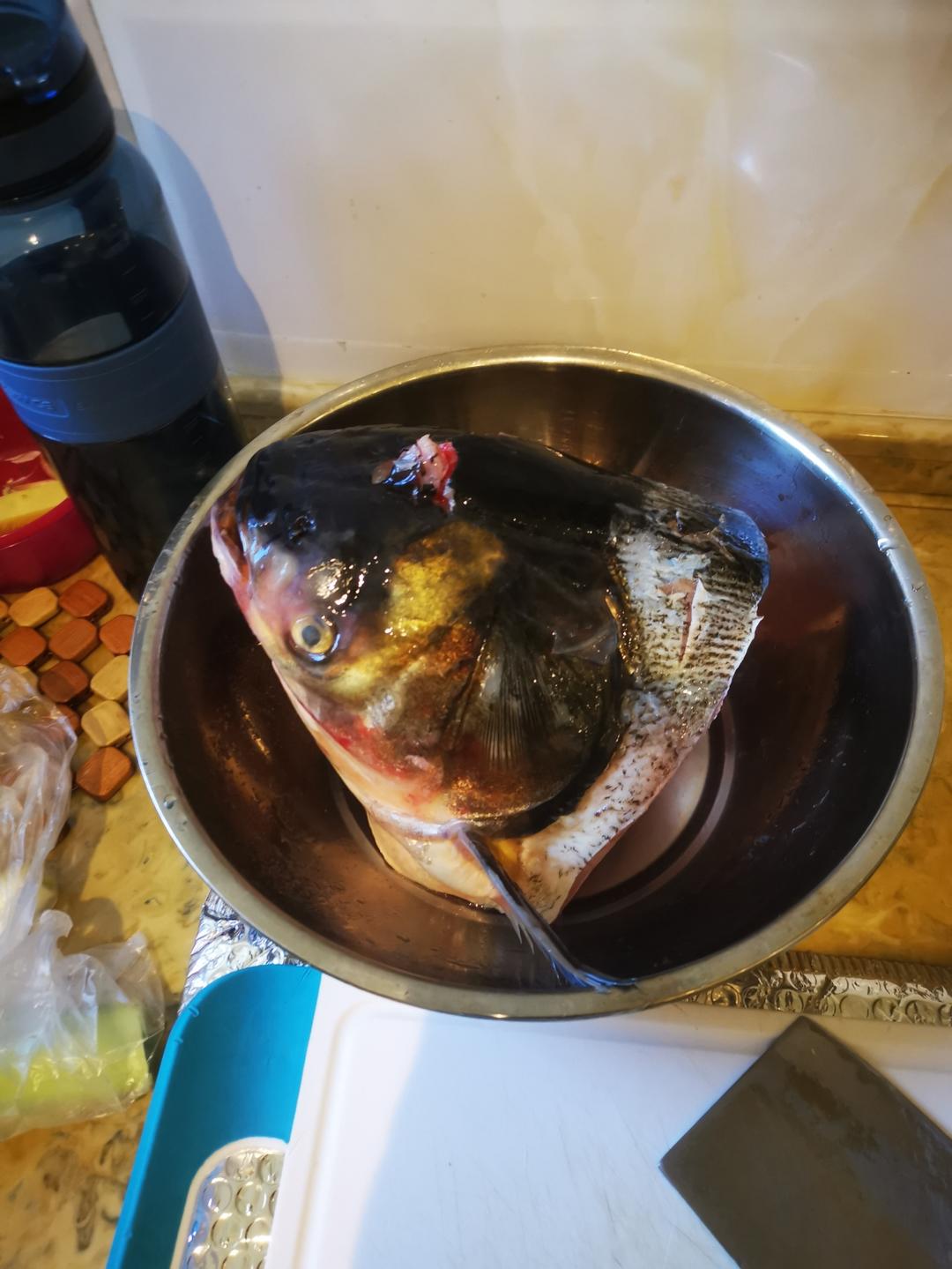 鱼头泡饼 炖鱼头（家庭版旺顺阁）