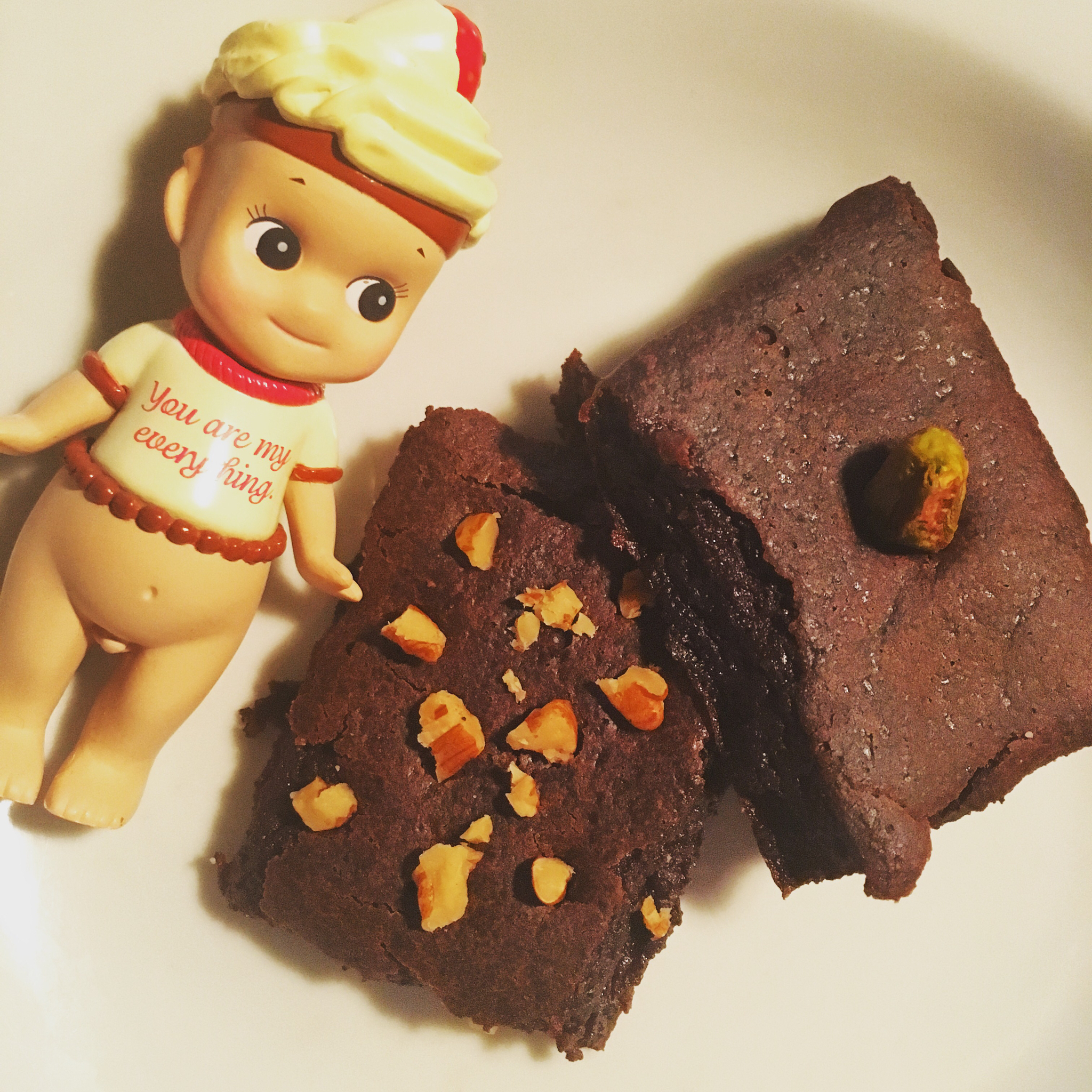 无油低卡浓厚豆腐布朗尼（全部热量只有一千卡☆）