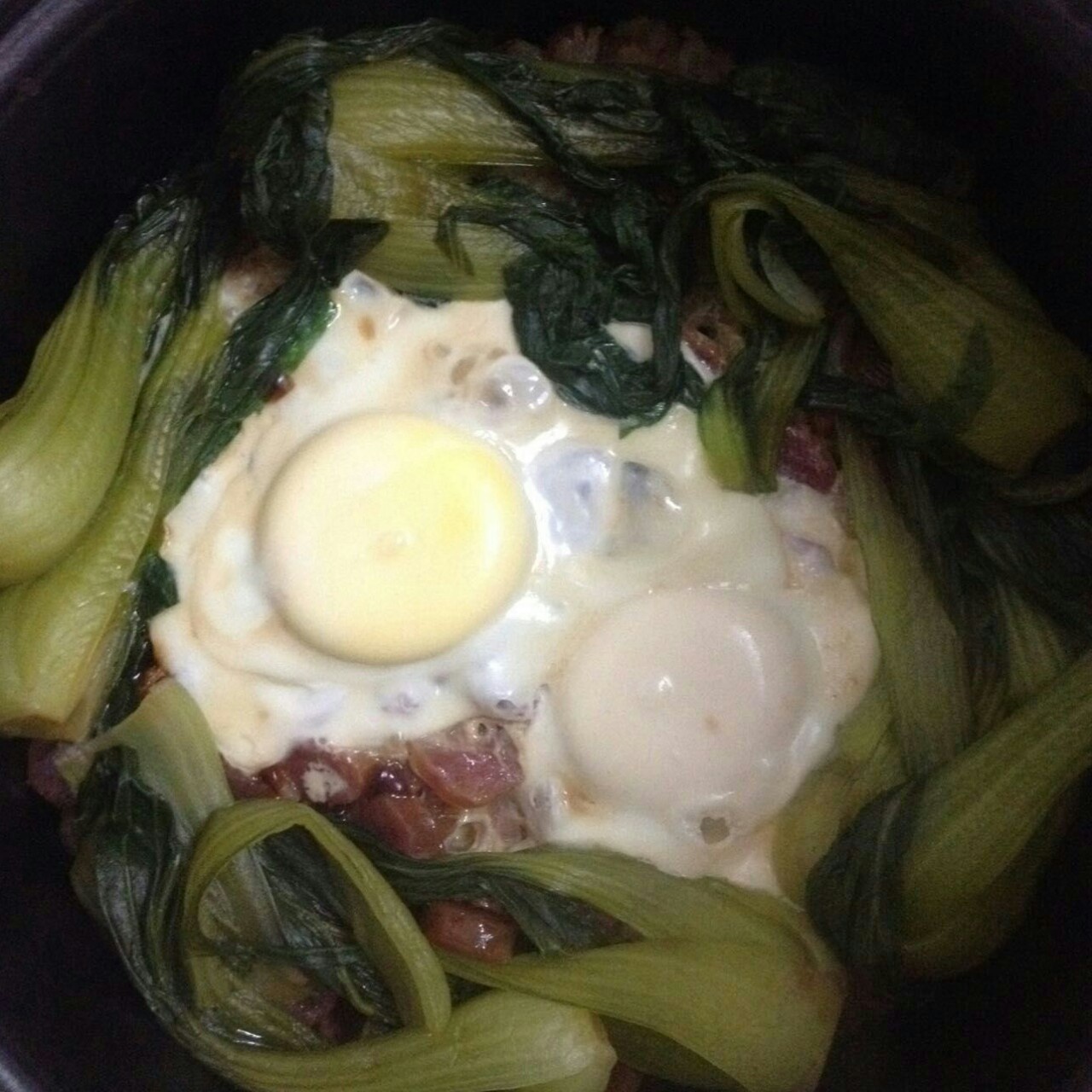 电饭煲腊肠饭