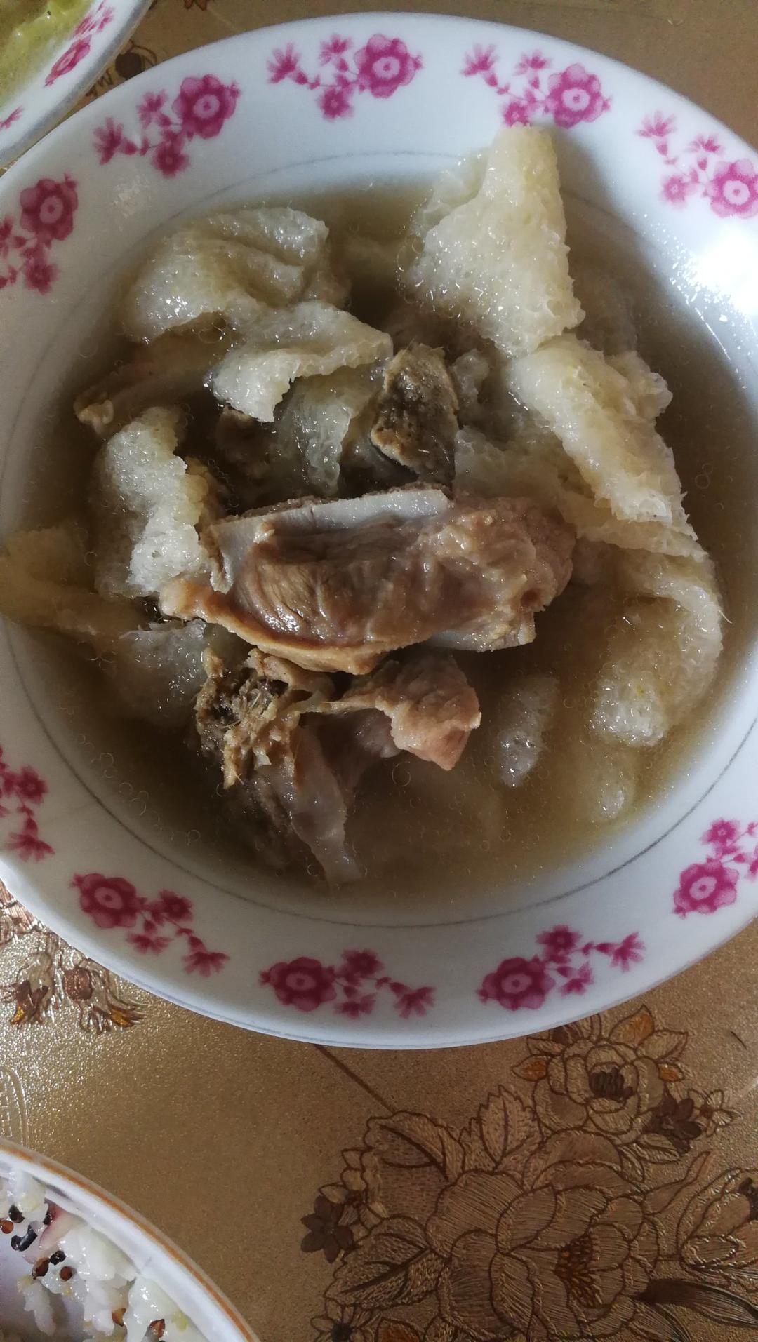 竹荪干的泡发