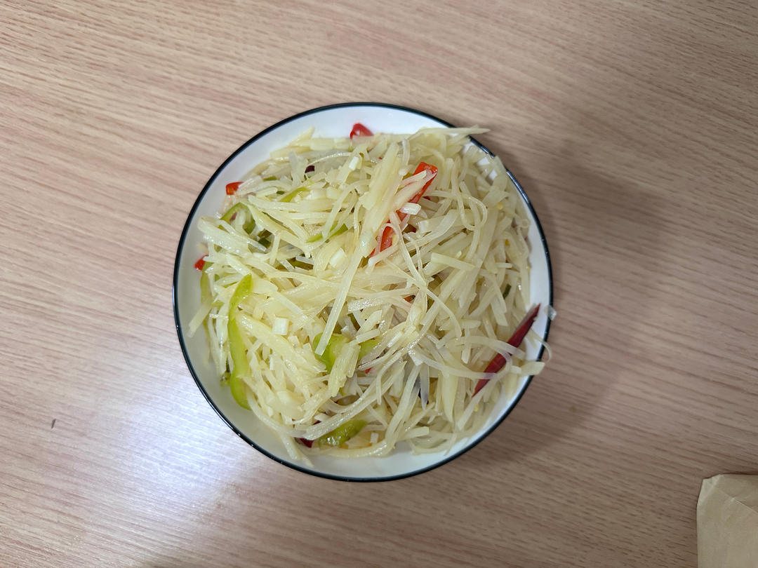 树椒土豆丝