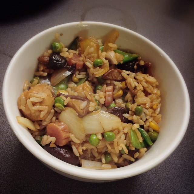 香菇油饭