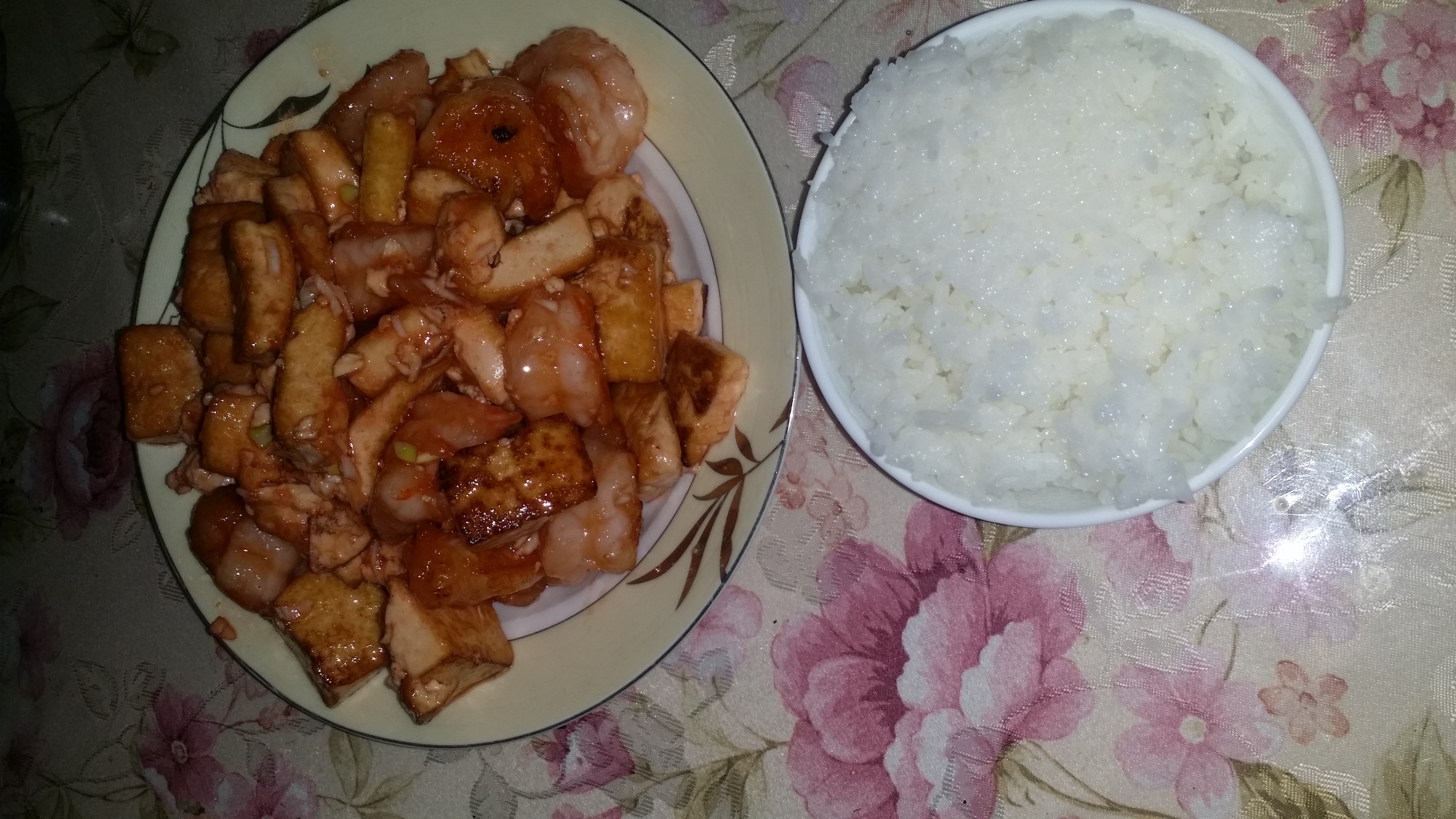 鲜虾番茄豆腐