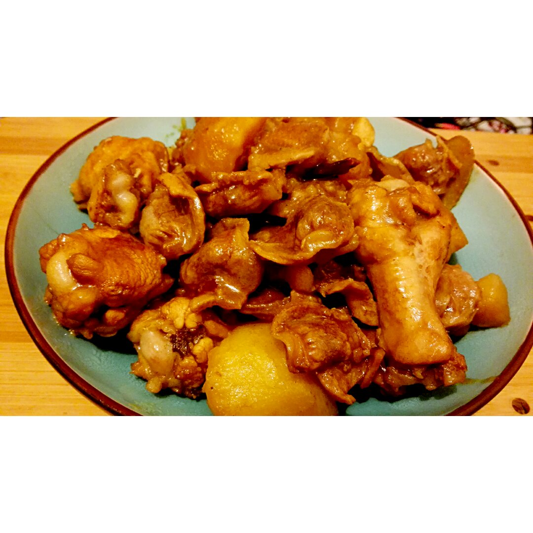 鸡胗炖土豆