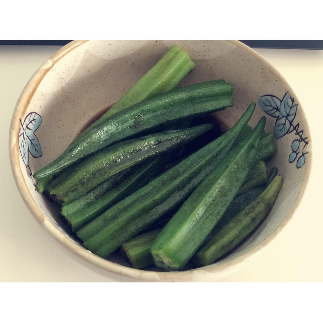 家常菜～蒜香秋葵