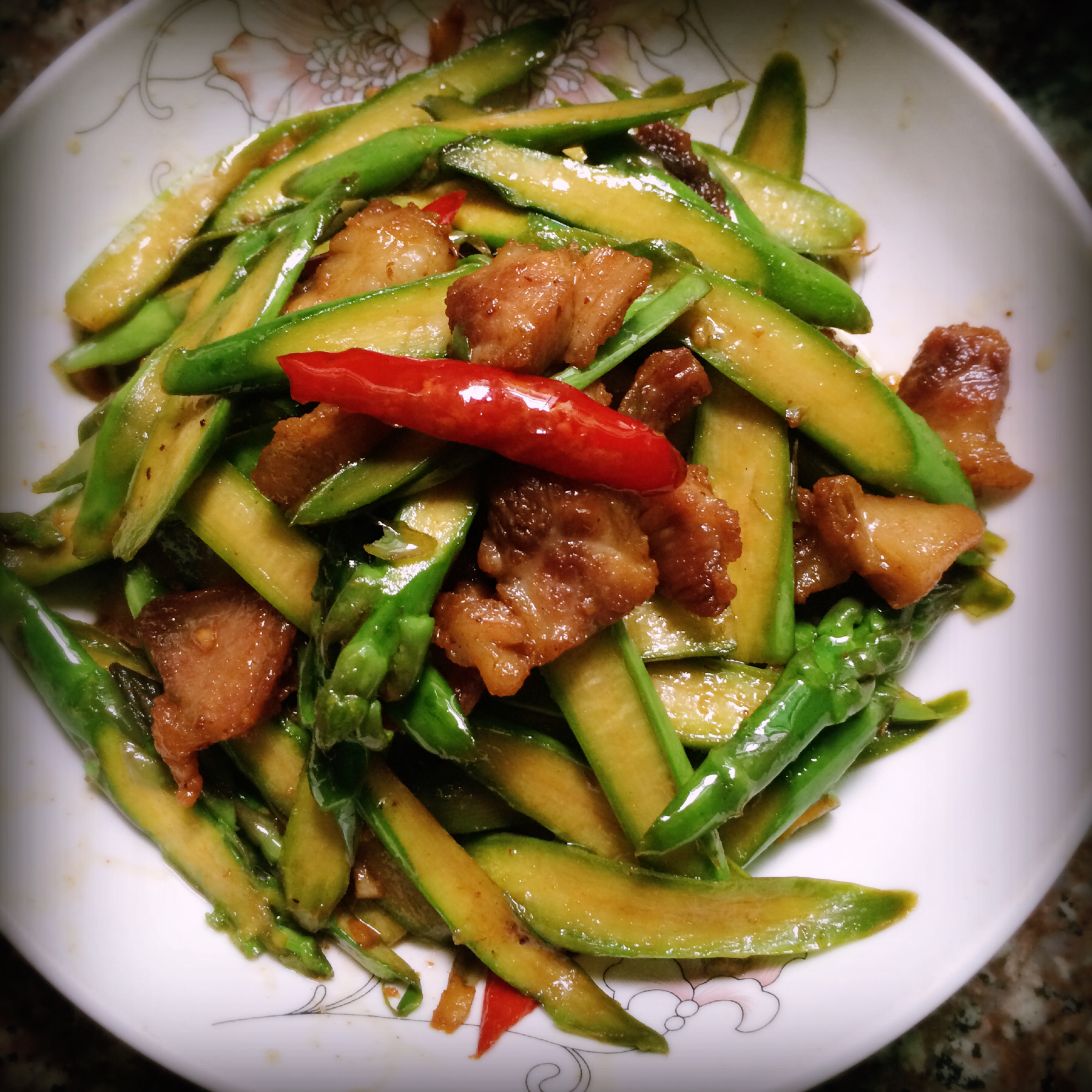 芦笋炒肉