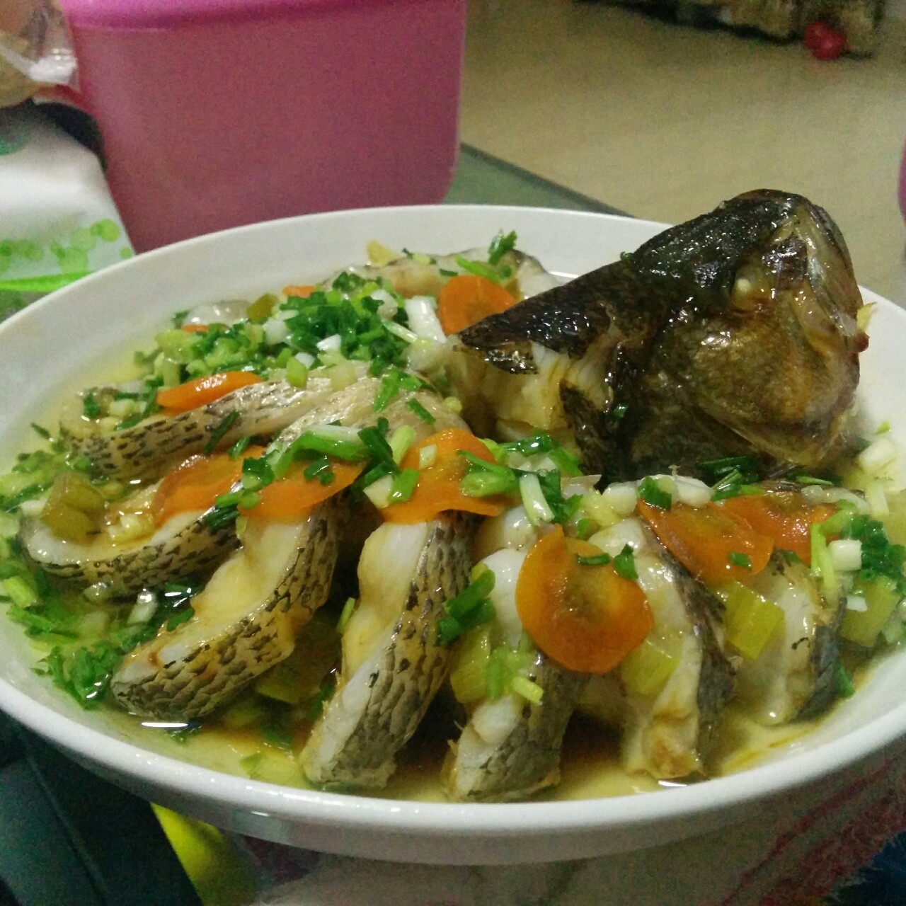清蒸鲈鱼