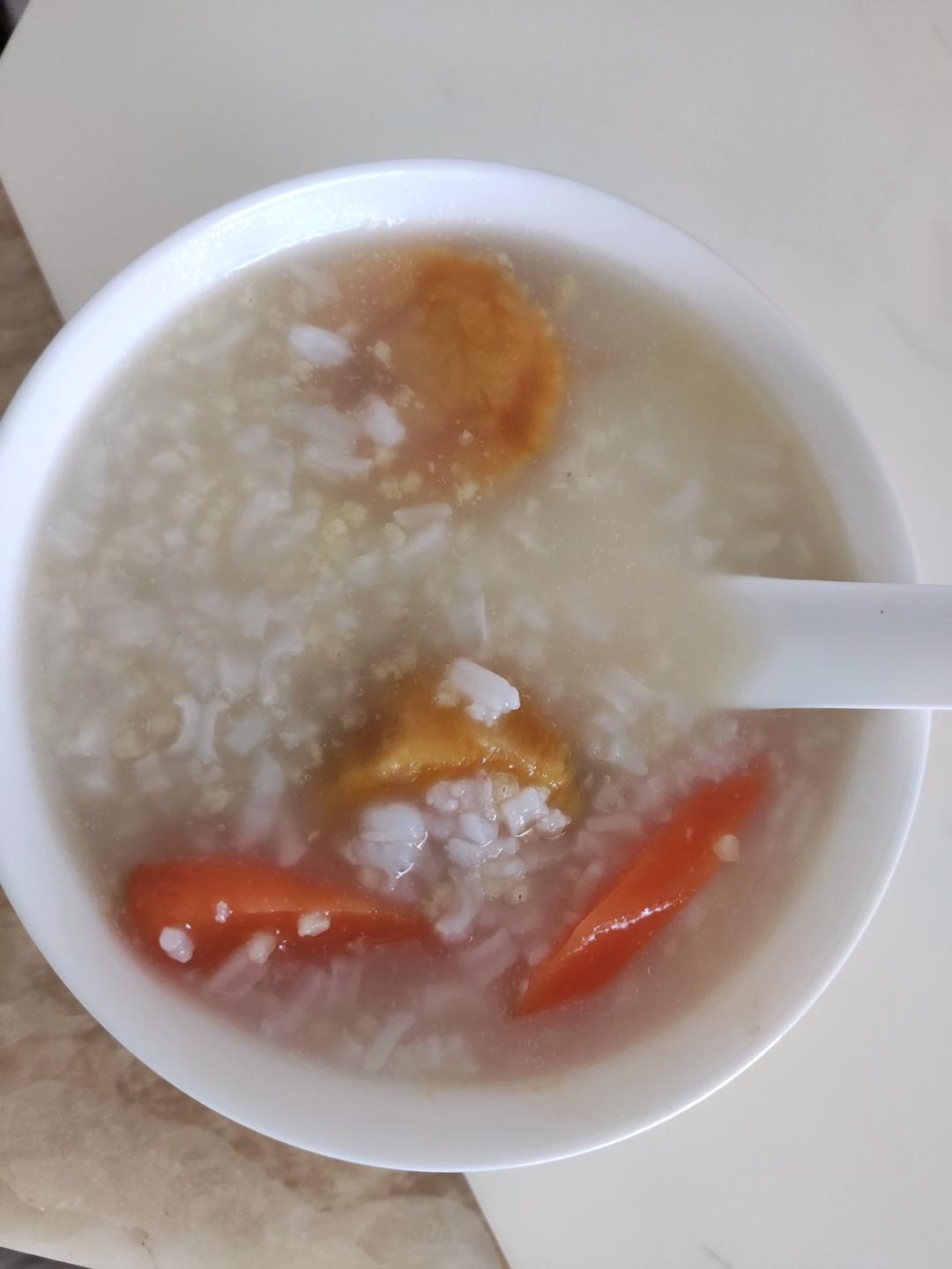 小米淮山粥
