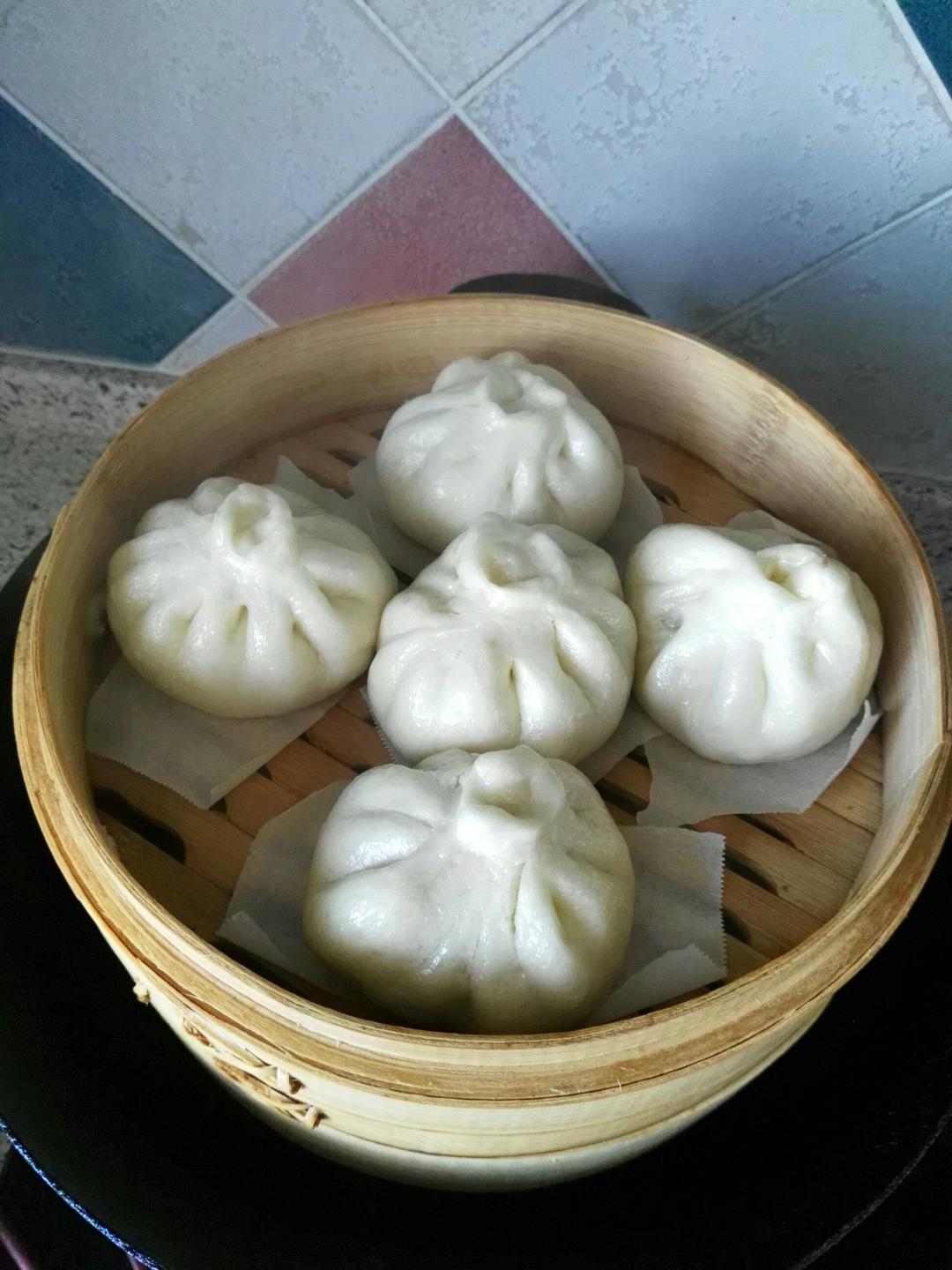 手工包子（肚脐包）