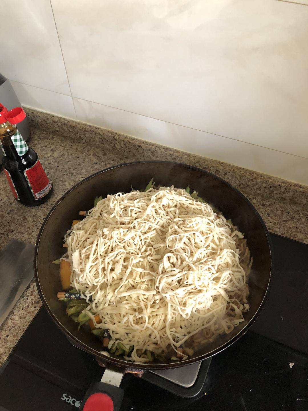 豆角南瓜蒸面的做法 步骤24