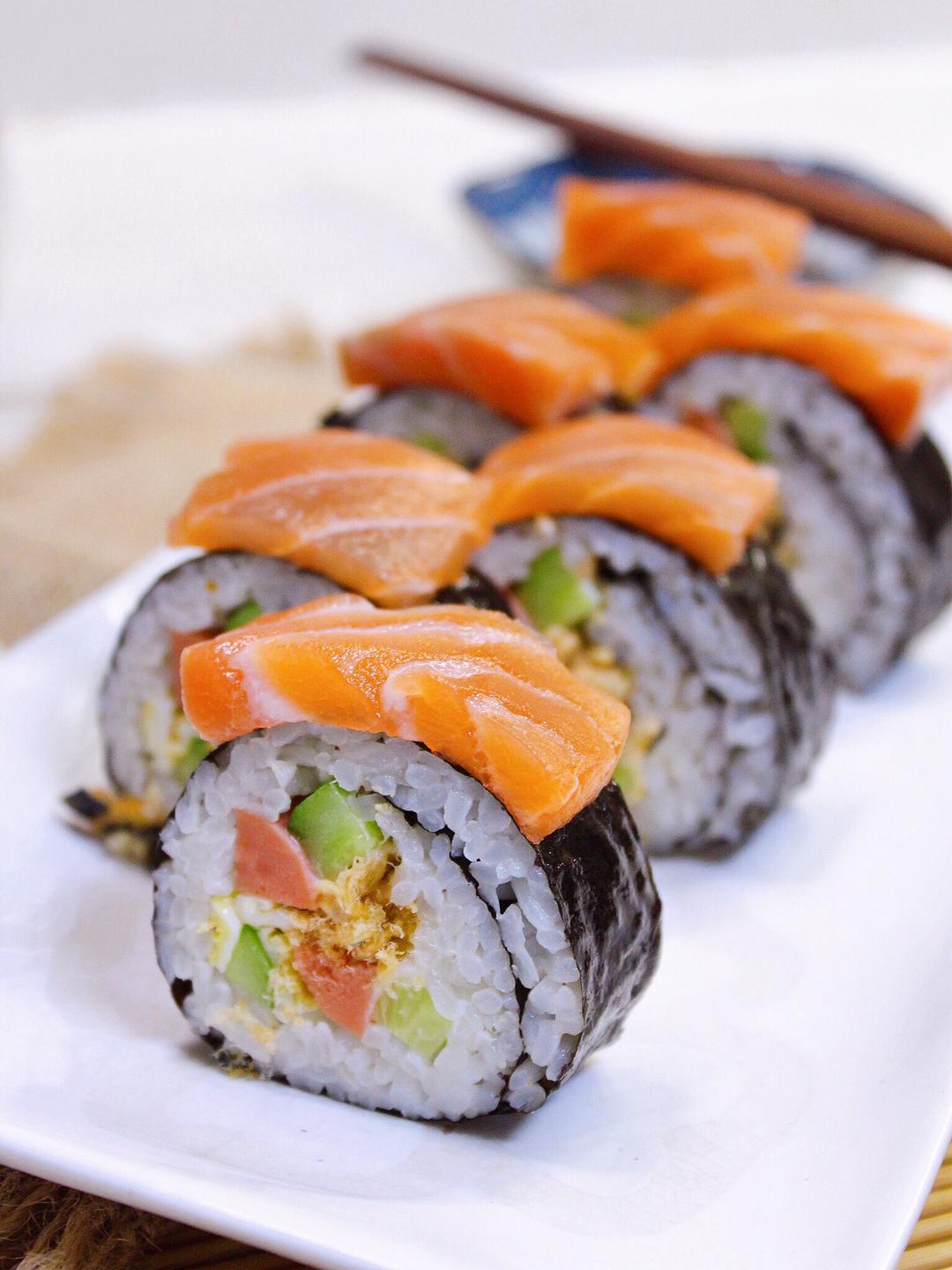 三文鱼寿司的做法