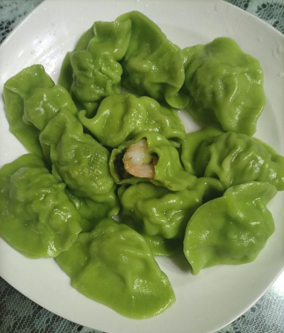 韭菜虾仁鲜肉水饺