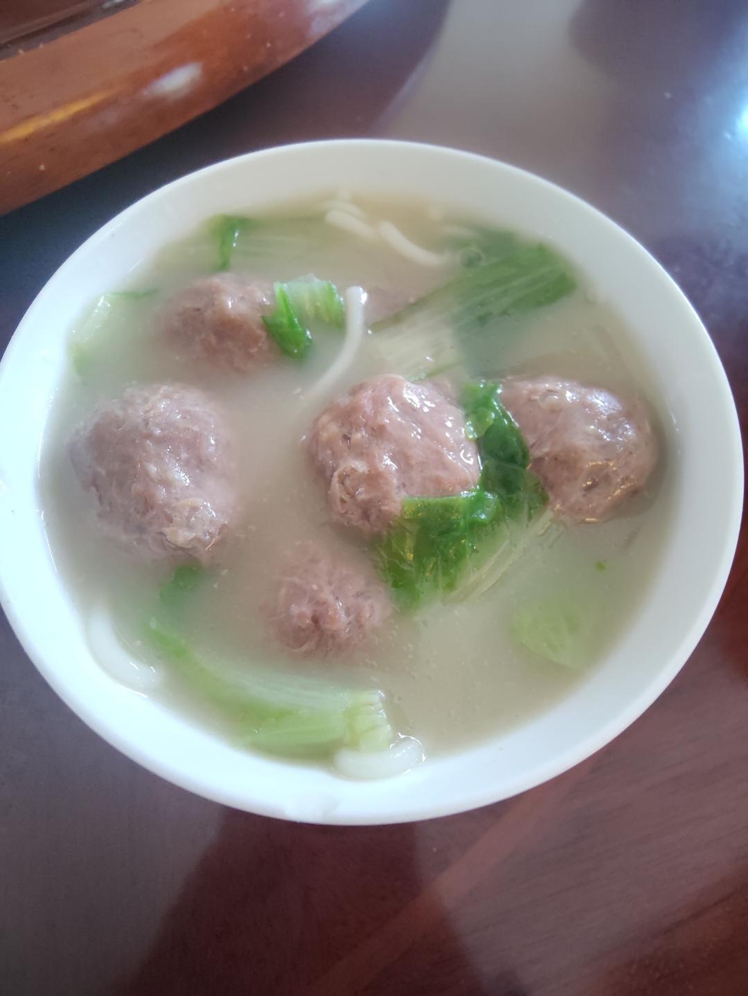 潮汕牛肉丸粉丝汤