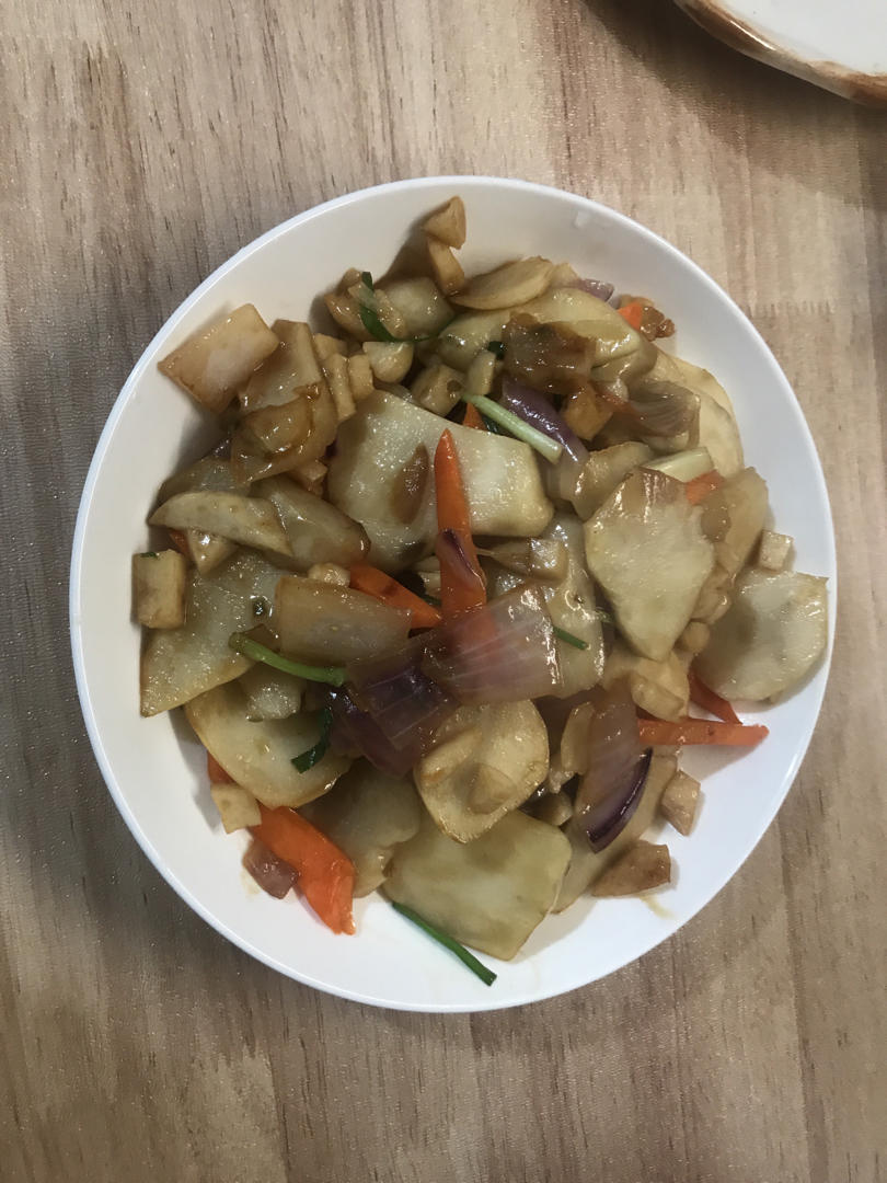 超级好吃的素炒洋姜