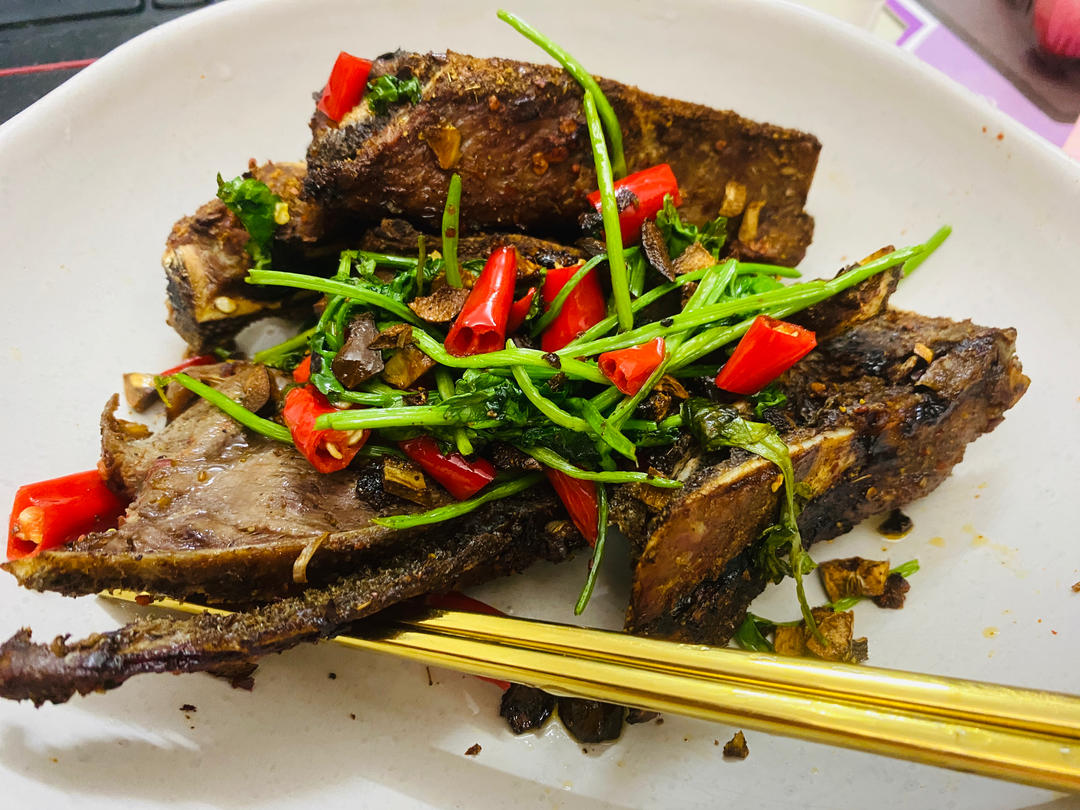 烤扇子骨（烤箱版）