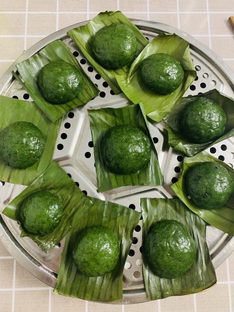 我家的传统客家艾糍、黄糍