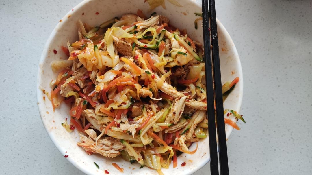 凉拌鸡胸肉