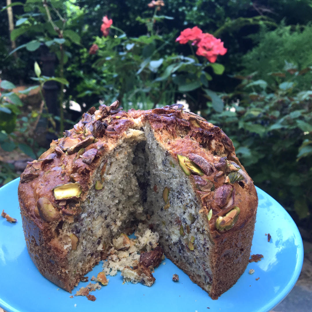 简易版香蕉核桃蛋糕