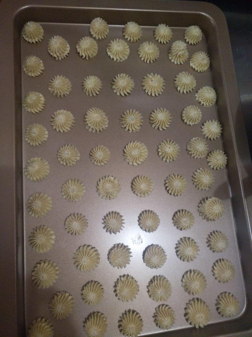 零失败花纹超级立体的黄油曲奇