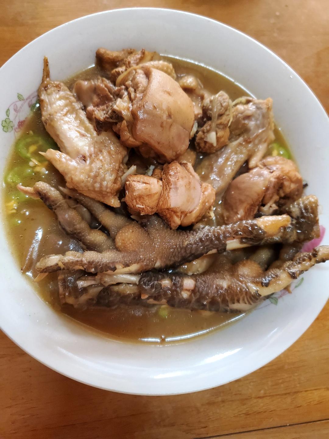 家常炖鸡
