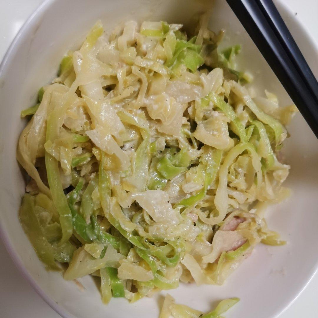 减脂餐 | 奶盐包菜