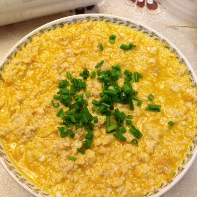 蟹黄豆花