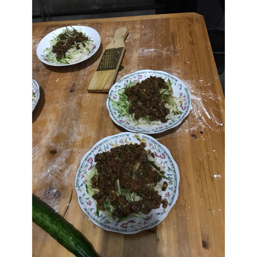 家乡味道，爸爸的炸酱面