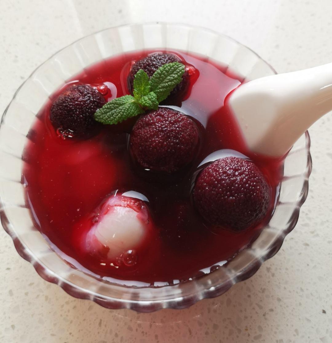 糖水荔枝杨梅饮