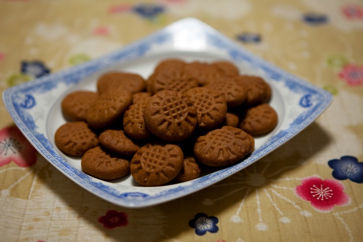 焦糖饼干