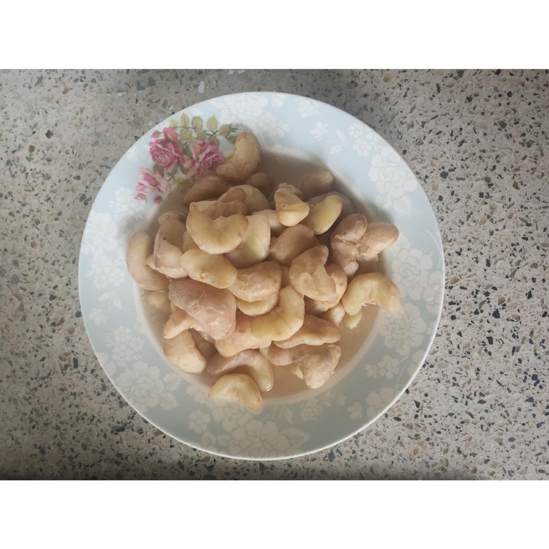清炒红菱