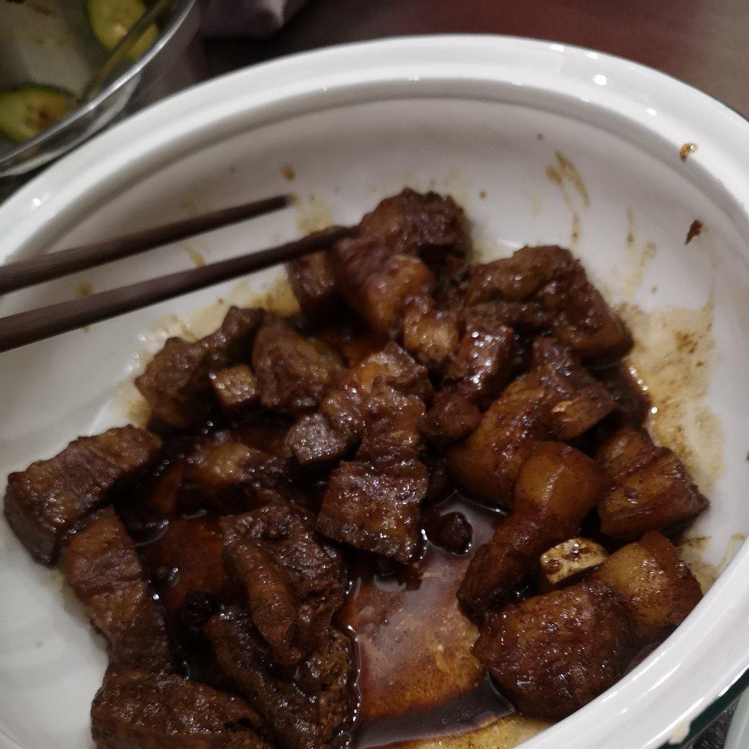 油豆腐烧肉