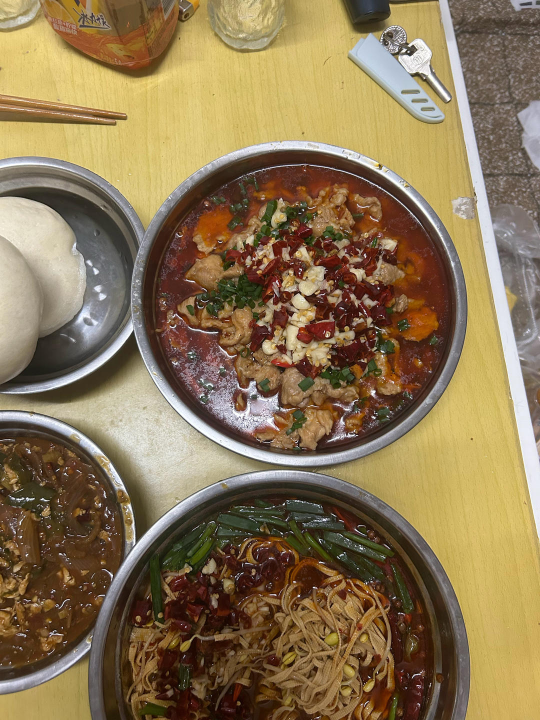 下班回家，男朋友做的水煮肉片有多绝