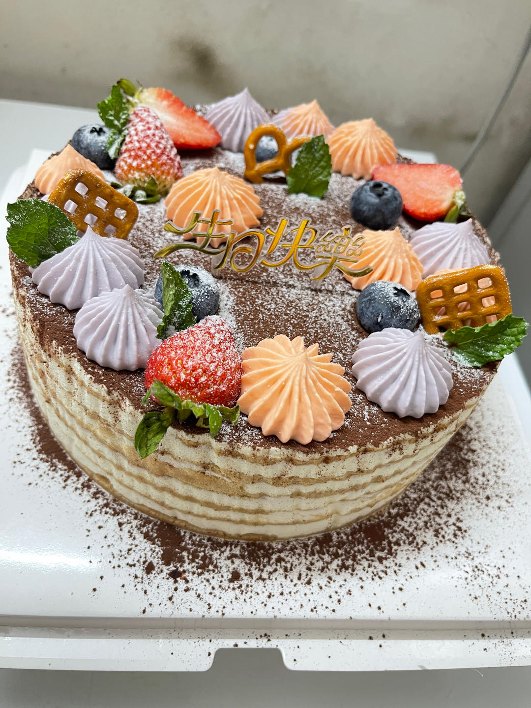 美味简单的木糠蛋糕，与小朋友一起做吧！！