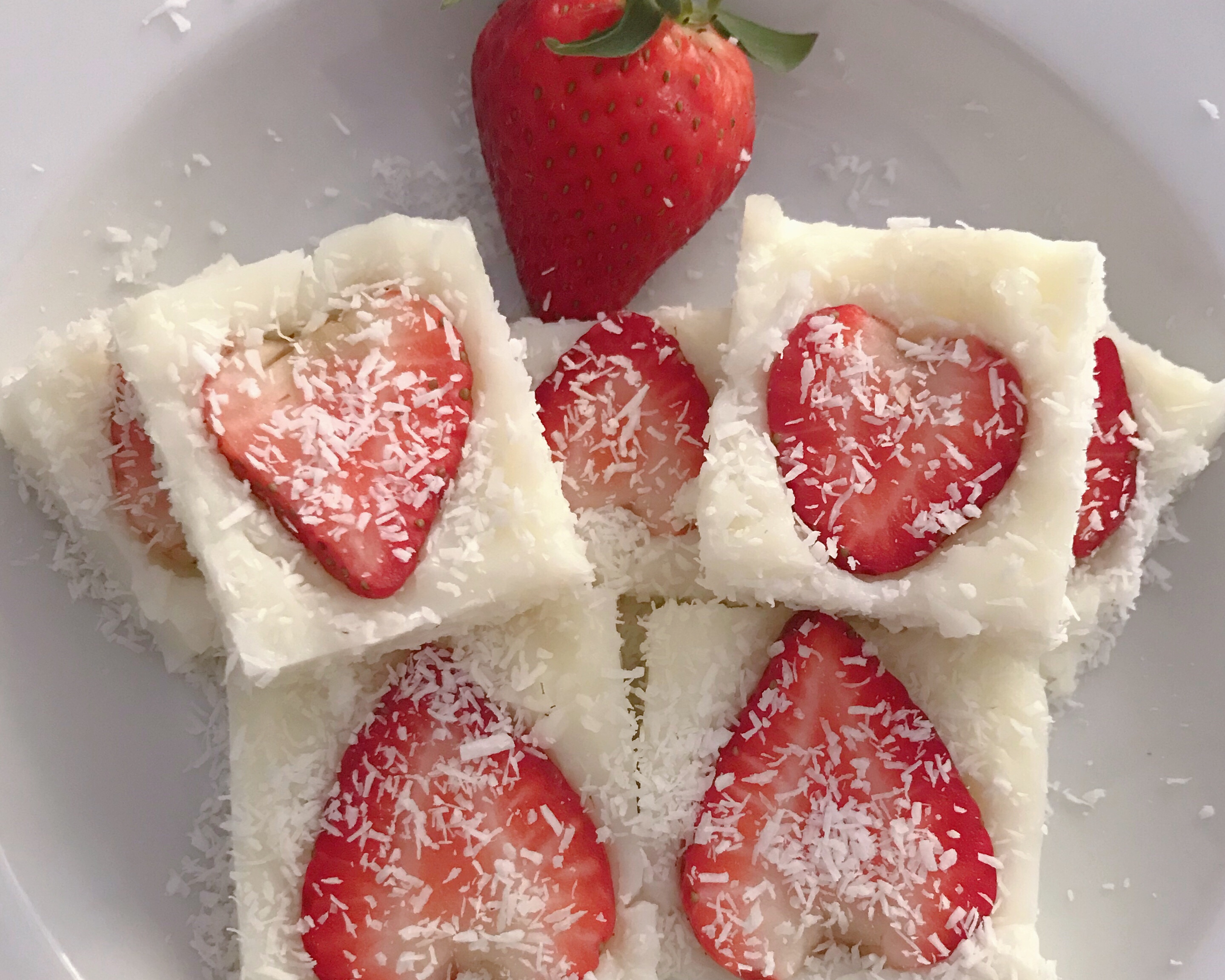 草莓椰奶冻🍓～5种食材超简单