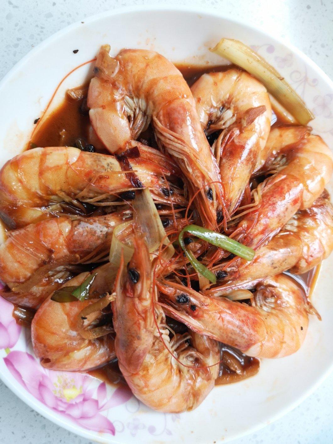堂妈小厨——红烧大虾
