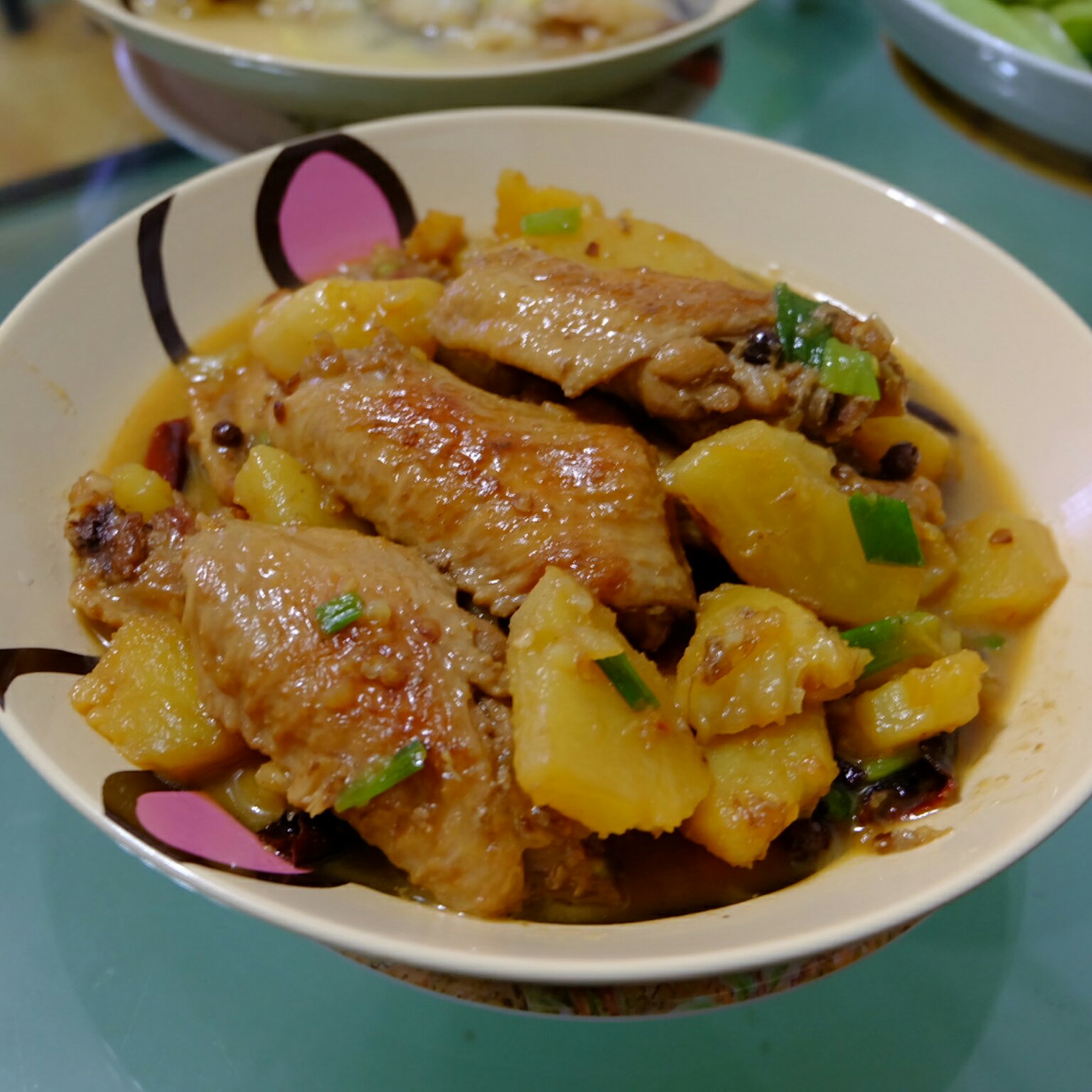 土豆炖鸡翅（快手零失败）